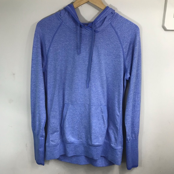 Lucy Tops - LUCY | Heather Blue Hoodie M Lucy Tops - LUCY | Heather Blue Hoodie M